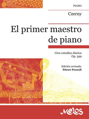 cover image of El primer maestro de Piano